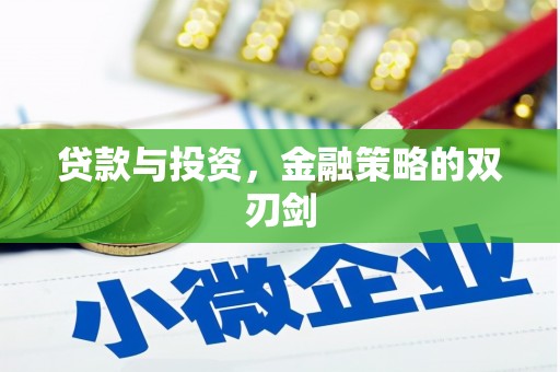 龙文贷款与投资，金融策略的双刃剑