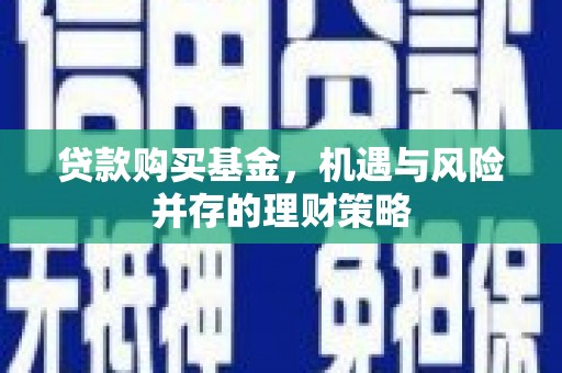 龙文贷款购买基金，机遇与风险并存的理财策略