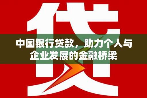 龙文中国银行贷款，助力个人与企业发展的金融桥梁