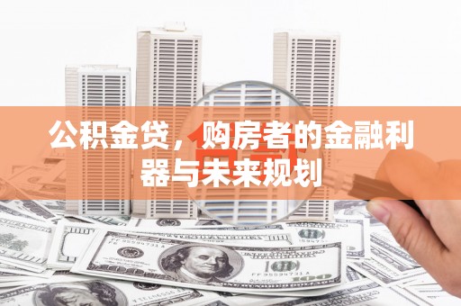 龙文公积金贷，购房者的金融利器与未来规划