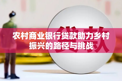 龙文农村商业银行贷款助力乡村振兴的路径与挑战