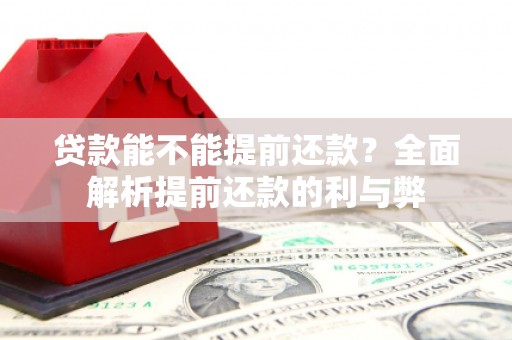 龙文贷款能不能提前还款？全面解析提前还款的利与弊