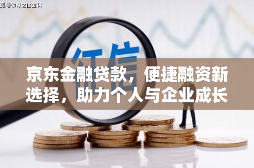龙文京东金融贷款，便捷融资新选择，助力个人与企业成长