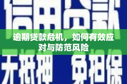 龙文逾期贷款危机，如何有效应对与防范风险