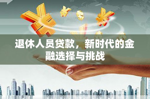 龙文退休人员贷款，新时代的金融选择与挑战