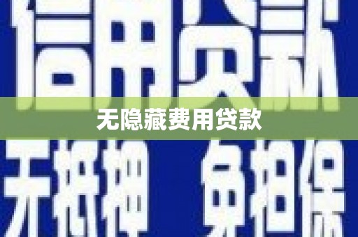 龙文无隐藏费用贷款