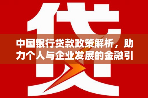 龙文中国银行贷款政策解析，助力个人与企业发展的金融引擎