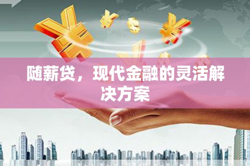 龙文随薪贷，现代金融的灵活解决方案