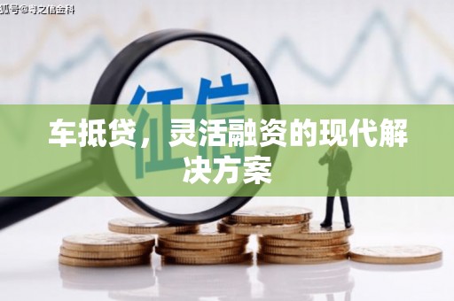 龙文车抵贷，灵活融资的现代解决方案