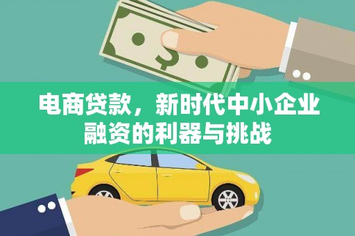 龙文电商贷款，新时代中小企业融资的利器与挑战