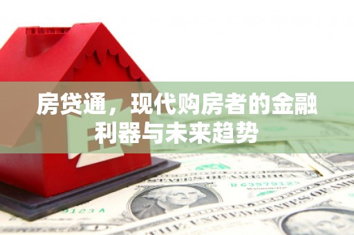龙文房贷通，现代购房者的金融利器与未来趋势
