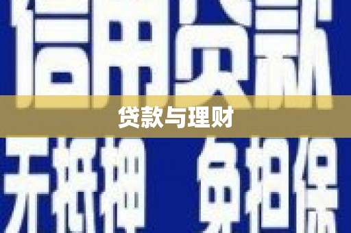 龙文贷款与理财