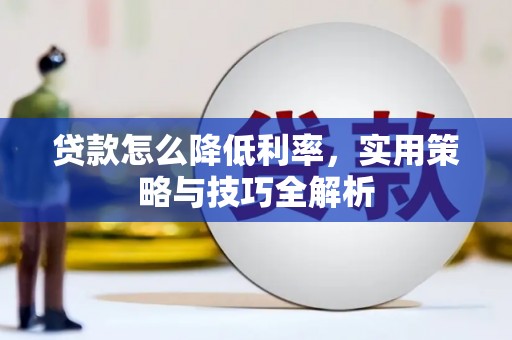 龙文贷款怎么降低利率，实用策略与技巧全解析