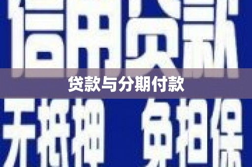 龙文贷款与分期付款