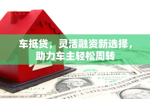 龙文车抵贷，灵活融资新选择，助力车主轻松周转