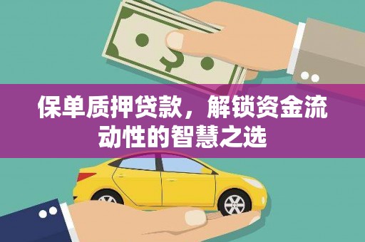 龙文保单质押贷款，解锁资金流动性的智慧之选
