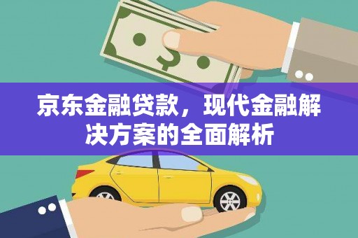 龙文京东金融贷款，现代金融解决方案的全面解析
