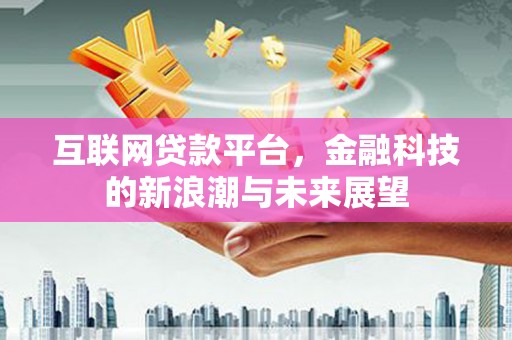 龙文互联网贷款平台，金融科技的新浪潮与未来展望