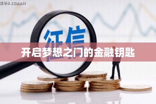 龙文开启梦想之门的金融钥匙