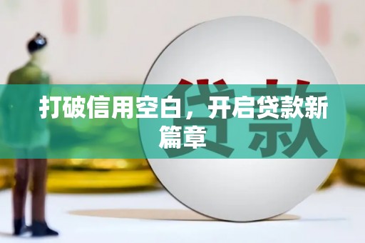 龙文打破信用空白，开启贷款新篇章
